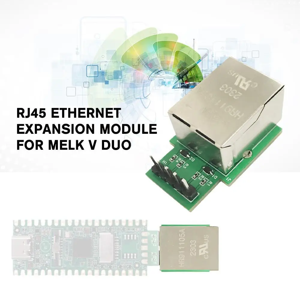 

Модуль расширения Ethernet RJ45 для молока V и LuckFox Pico