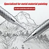 Low Center of Gravity Metal Mechanical Pencil 0.3 0.5 0.7 0.9 2.0mm Lead Refill HB Automatic Pencil Art Sketch Painting Writing 2