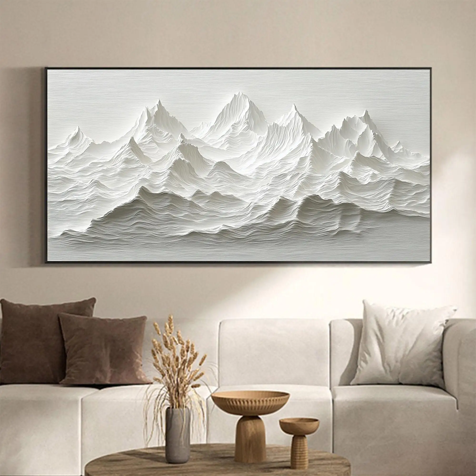 Mountain Relief Art Posters 5