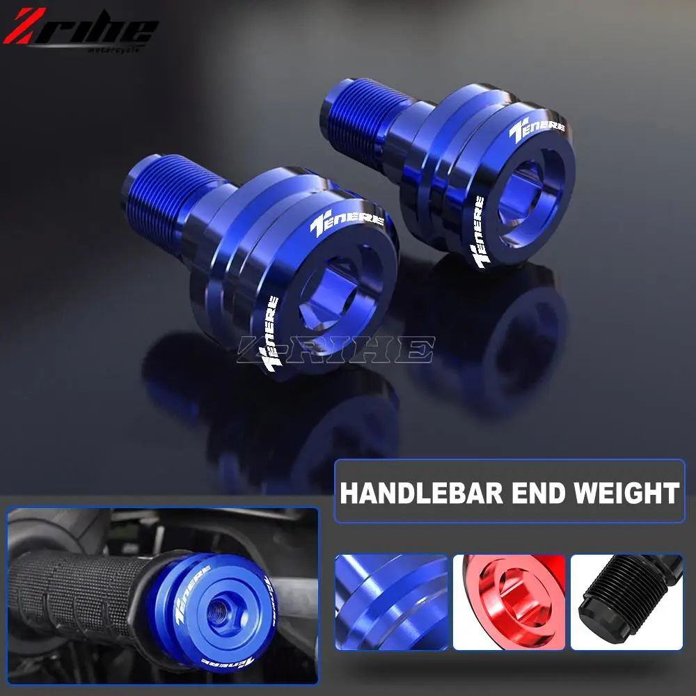 

2020-2023 Motorcycle Handlebar Grip Ends Handle Bar End Weight For Yamaha TENERE 700 RALLY EDITION Tenere700 2021 2022 TENERE700