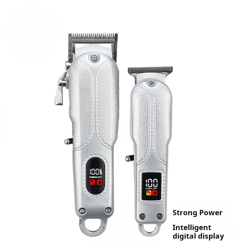 New electric hair clipper rechargeable two-in-one mother-and-child combination set clipper electric hair clipper hair salon 3