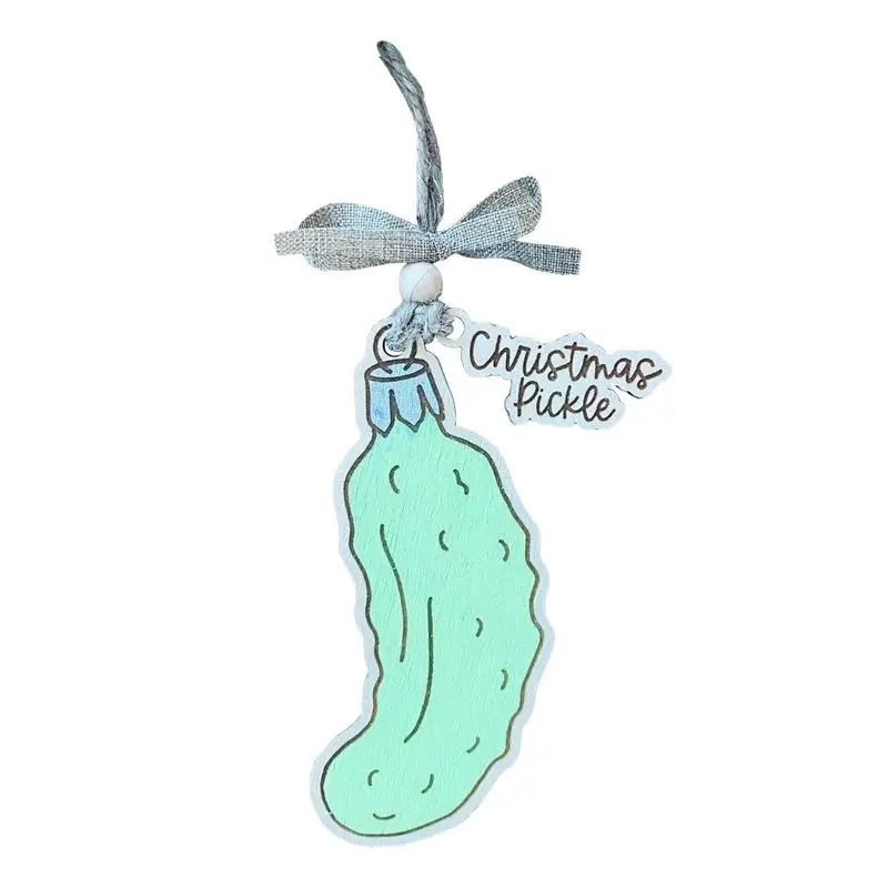 

Christmas Gift Card Holder Funny Cucumber Money Holder Santa Cards Novelty Tree Pendant xmas party gift for kids home Decor