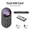 SERVO i15 Mini Circular Mobile Phone 1.39"Round Screen Magic Voice Speed Dial Blacklist Flashlight Oval Little Cellphone Type-C 2
