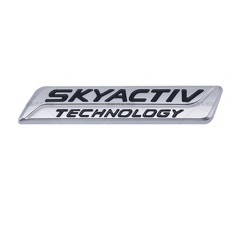 ABS 3D Автомобильная эмблема с логотипом skyactive TECHNOLOGY, значок, наклейка на задний багажник для MAZDA 3 5 6 CX-3 CX3 CX-5 CX5 CX-7 CX7