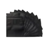 8.5x13cm Matte Black Heat Sealing Small Plastic Zip Lock Package Bag Smell Proof Aluminum Foil Mylar Powder Food Storage Bags 1
