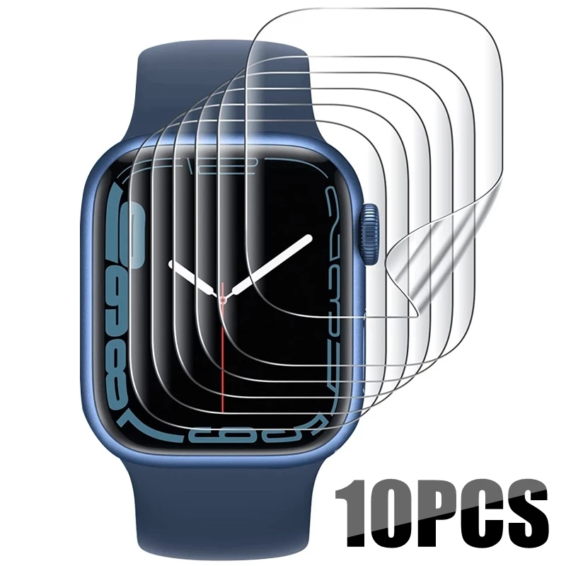 

Hydrogel Film Screen Protector For Apple Watch Series 8 Ultra Soft Full Protective Film for iWatch 8 Ultra 8Pro 49mm Not Glass