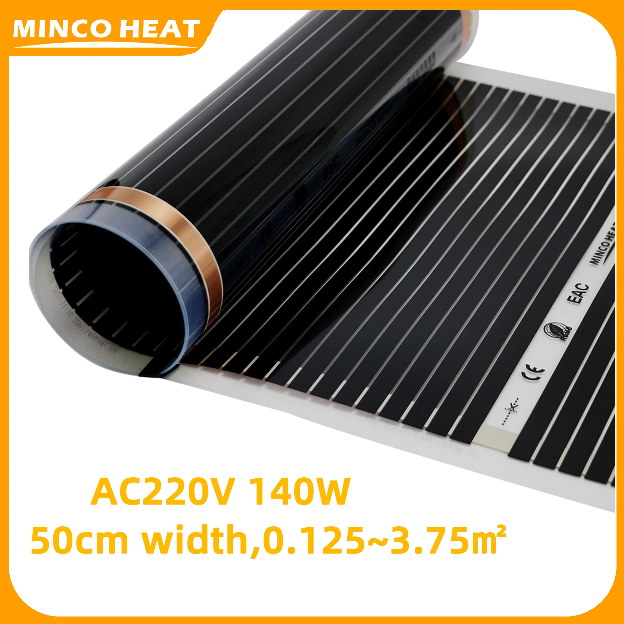 minco calor 220v 140w m2 infravermelho aquecimento 05