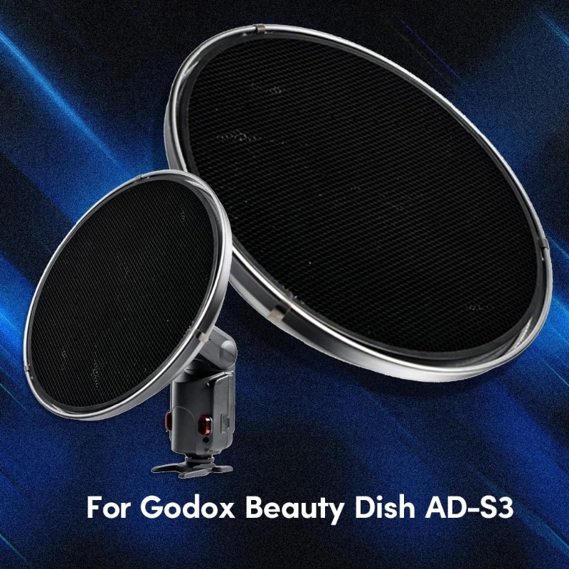 

Precise Control Diffuser Beauty Dish ADS3 for Photography Creates Unique Lighting Effects and Reduce Glares