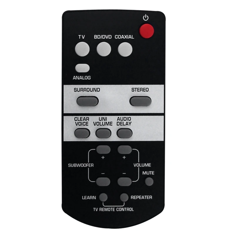 

FSR68 ZJ78800 Black Remote Control For Yamaha Sound Bar YAS-103 YAS-93 YAS103 YAS93