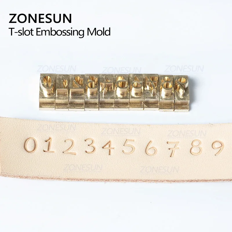 ZONESUN Hot foil Stamping Letter Movable Brass Mold Alphabet Symbol Press Stamp Craving Tool Branding Iron Leather number letter stamp set leather craft stamps leather letter punch alphabet number stamp set