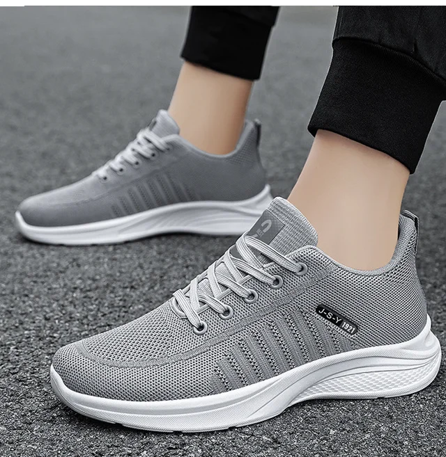 Scarpe sportive da uomo Scarpe da corsa Sneakers Tessuto Canvas Scarpe da ginnastica leggere e durevoli_voghion.com