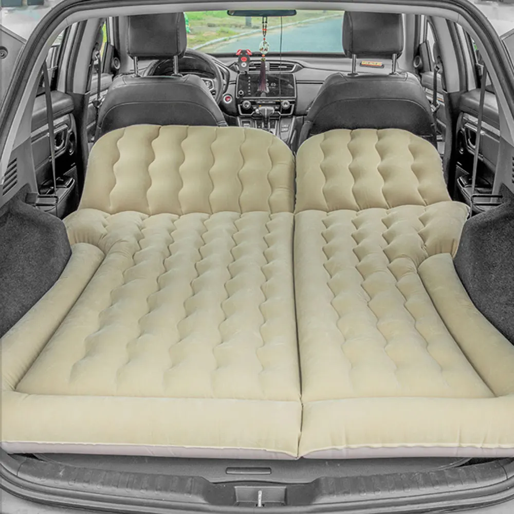 Inflatable Air Bed Car Sleeping Mattress New Car Inflatable Bed PVC and Flocking Adults For Most Small car
