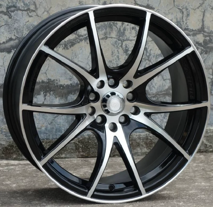 17 Pollici 17X7.5 4X100 4X114.3 Accessori Per Auto Cerchi In Lega Adatti Per Honda Chevrolet Toyota Mazda Hyundai Mini Nissan