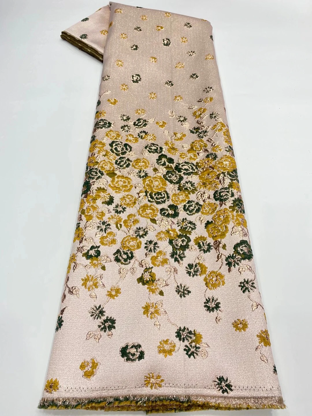 

Новый красивый дизайн, африканская кружевная ткань из органзы, французское Тюлевое кружево, Африканский шнур, жаккардовая парчовая кружевная ткань для вечерние PJK20124