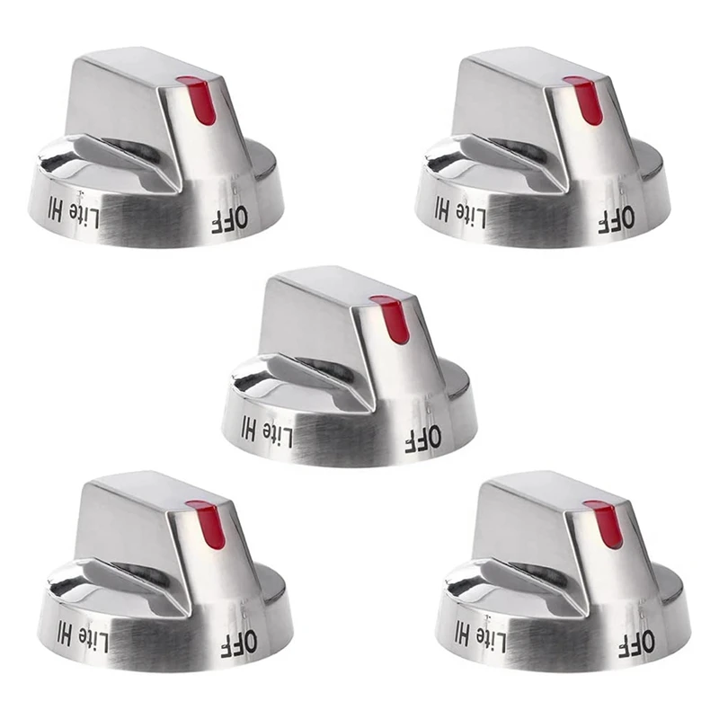 

DG64-00473A Top Burner Control Dial Knob Range Oven Range Oven Gas Stove Knob NX58F5700WS NX58H5600SS NX58H5650WS (5Pcs)