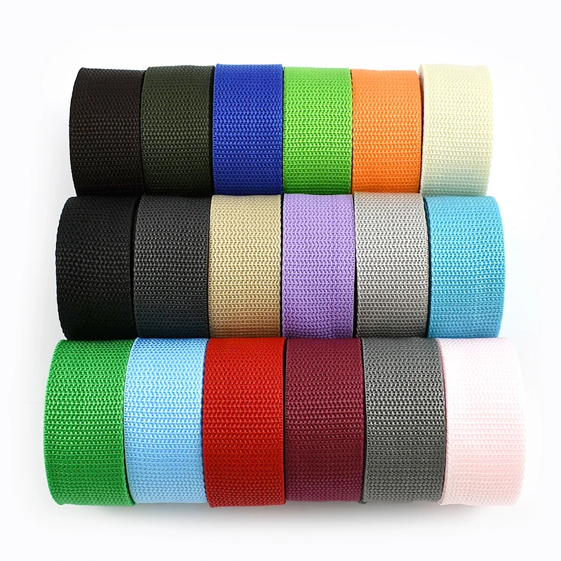 Cinta De Nailon/poliéster 25mm X 5m - 1.1mm Grosor, Gris Oscuro, Elástica Y Resistente Para Manualidades Y Costura