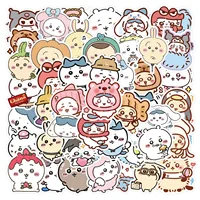 64PCS Cute Chiikawa Stickers Cartoon Laptop Phone Phone Case Luggage Fridge DIY Decal Graffiti Waterproof Sticker Kid Toy 1