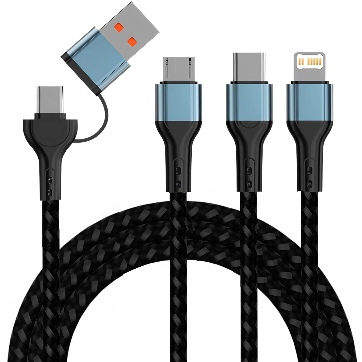 ตัวเลือกสินค้า สายชาร์จเร็ว 3 พอร์ต สำหรับ iPhone และสมาร์ทโฟน