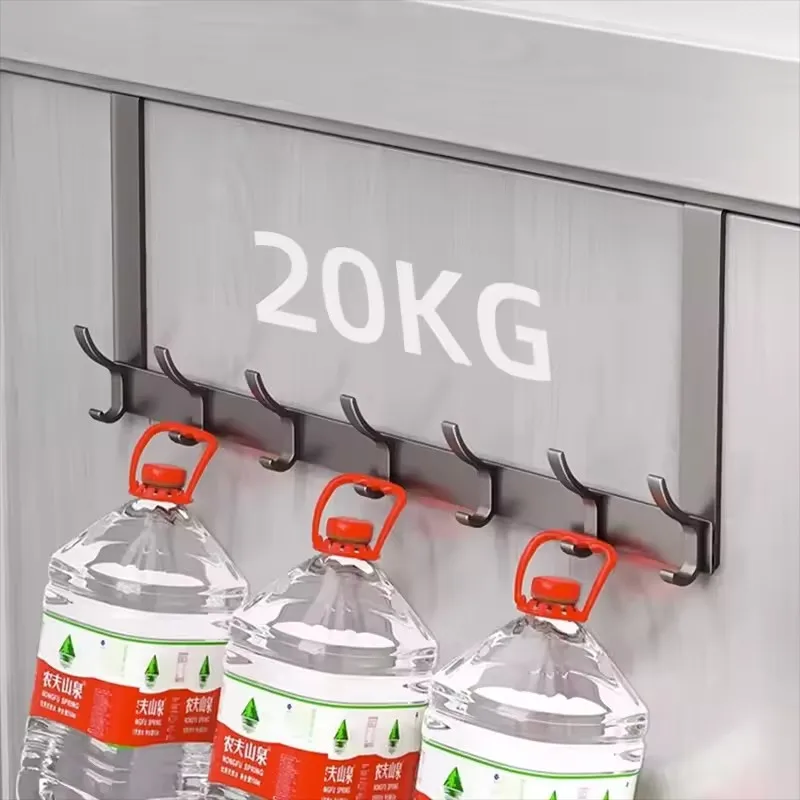 Over-Door Home Organizer Rack Clothes Coat Hat Towel Hanger Bathroom Accessories Holder Storage Organization Door Hook Hat Rack