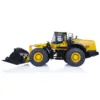 1/14 WA480 Metal RC Hydraulic Wheel Loader with Fork of  Remote Control Construction Car Quick Coupler Sounds Lights Toy 3