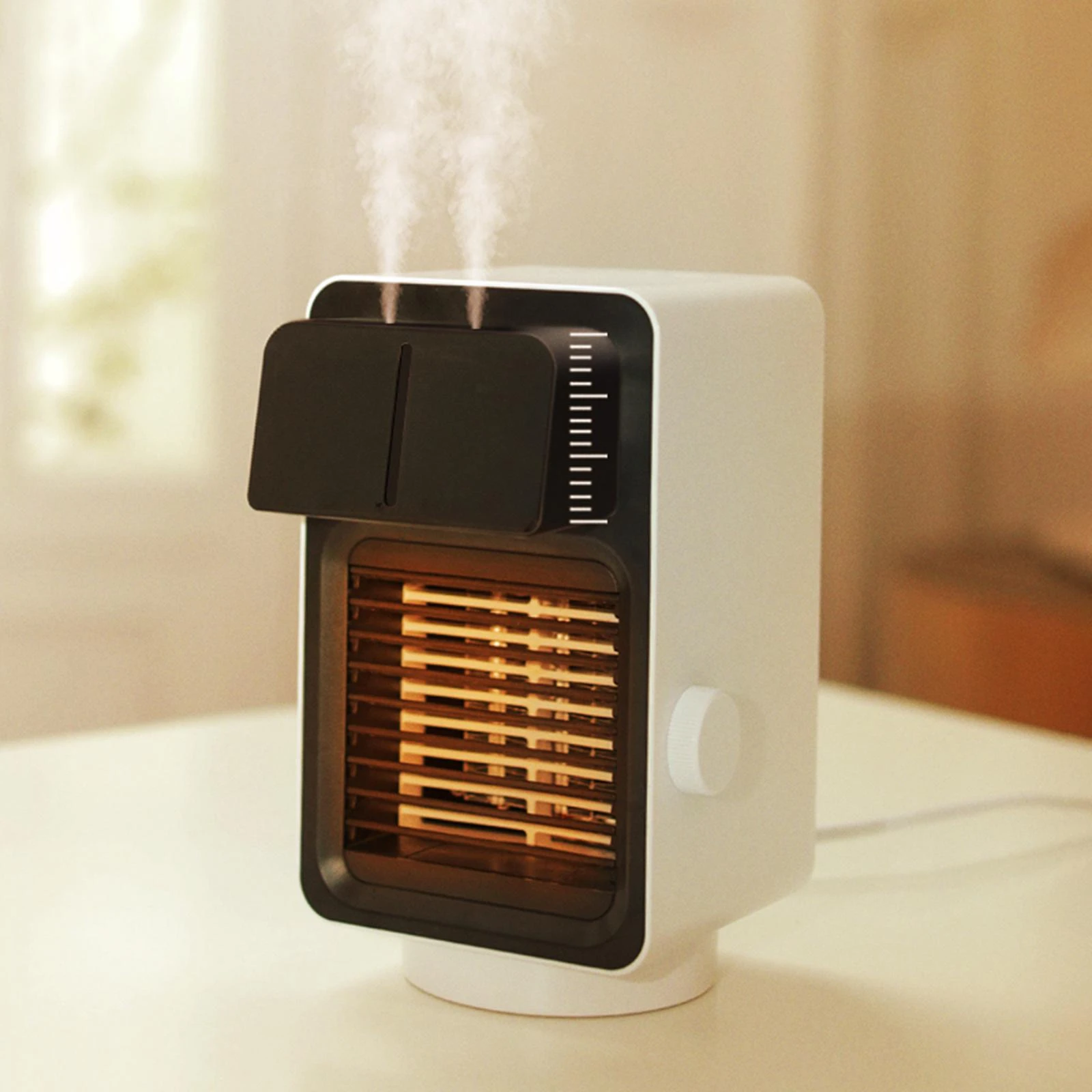 Humidificador de aire eléctrico, calentador espacio interior, para oficina y dormitorio| AliExpress