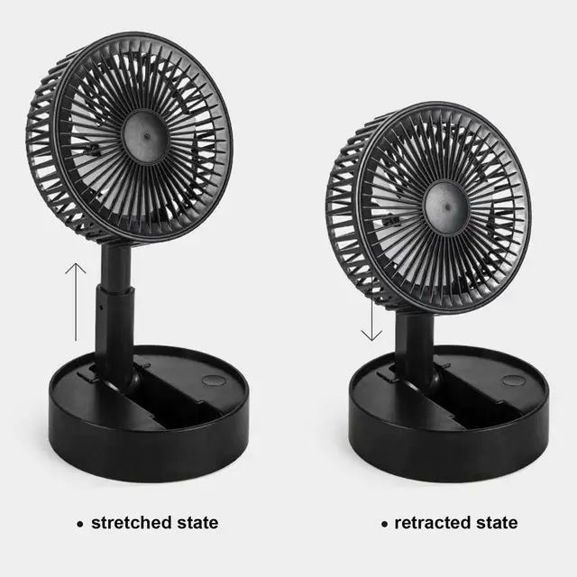 Ventilador de pie portátil Ventilador de pedestal de piso Ventilador  pequeño Ajustable silencioso con control remoto Ventilador de escritorio  plegable Rosa Soledad Ventilador de mesa