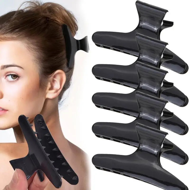

Butterfly Hairdressing Section Clips for Women Girl 12pcs/set Styling Holding Clamp Hair Section Claw Pro Salon Hair Accessories