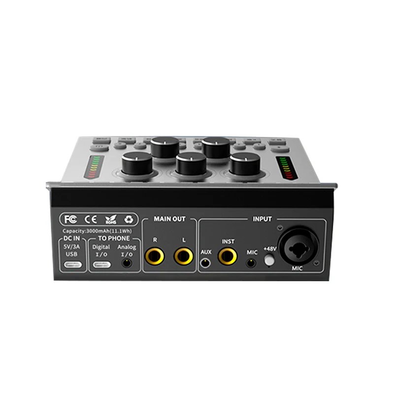 

Best source Gax-md22 2 In 2 Out Usb Audio Interface Recording Sound Card