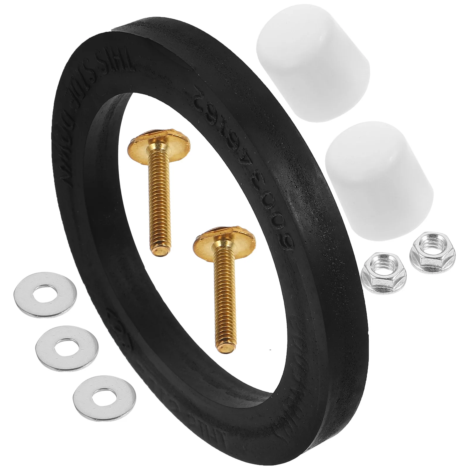 

Copper Bolt Parts for Toilet Seal Flange Repair Kit Rubber Flush Sealing Rv Toilets