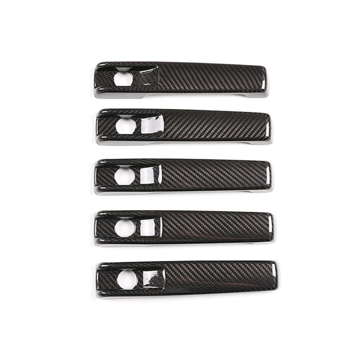 

For G Class W463 G65 G63 G500 G550 2019-2022 Dry Carbon Fiber Exterior Door Handle Cover Trim Accessories