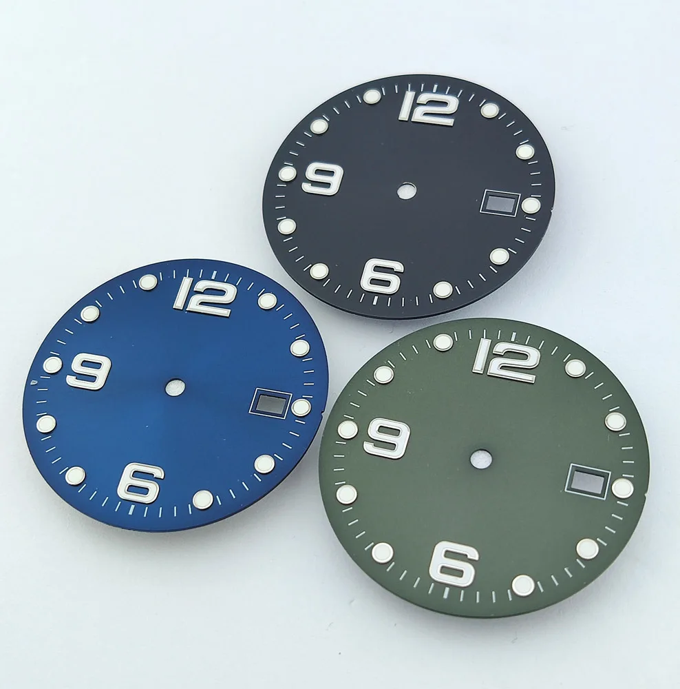 32.5mm Watch Dial NH35 Dial NH36 Luminous DIY NH35 Watch Accessories Suitable For NH35/36 Movement