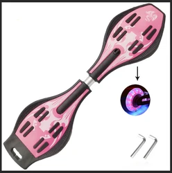 Scooter Beginners Two-wheel Paddle Board Children's Swing Skateboard Youth Vitality Board Snake Board Dragon Doard