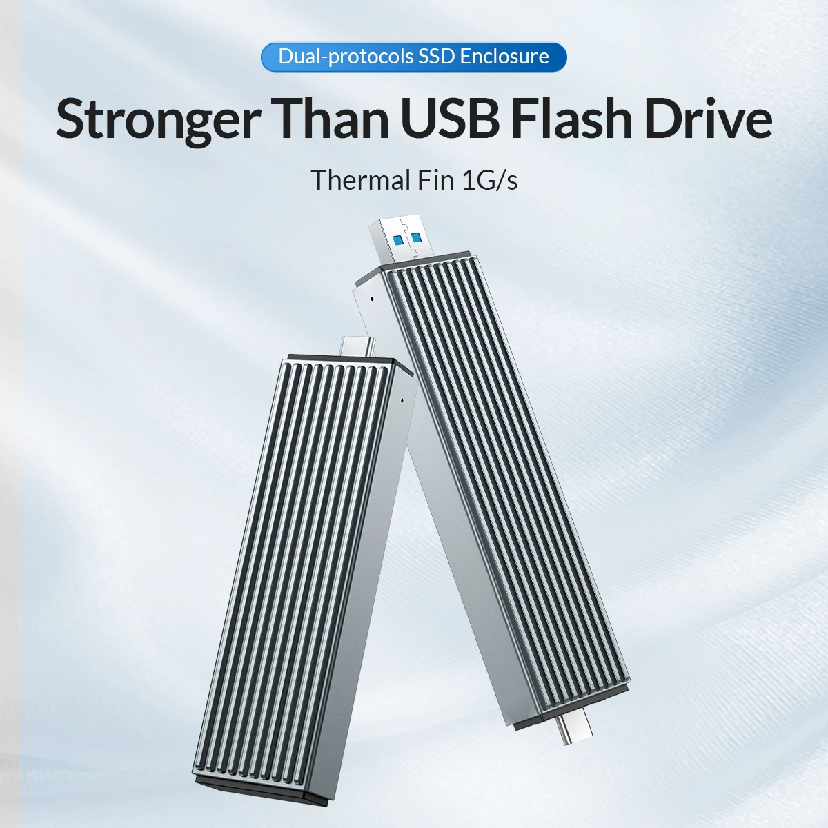 Support Orico-ssd Case em Usb a Tipo-c Interface Dupla M.2 m2 Nvme Chave m Sata Ngff Chave m & b Disco Rígido Ssd com Colete Refrigeração - Imagem 6