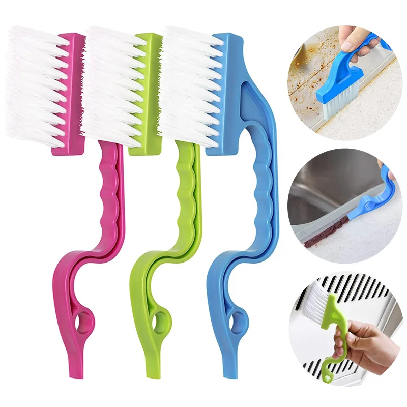 

Window Groove Small Brush Hand-held Trench Doors Groove Cleaning Brush Air Conditioning Outlet Louver Brush Tube Cleaning Brush