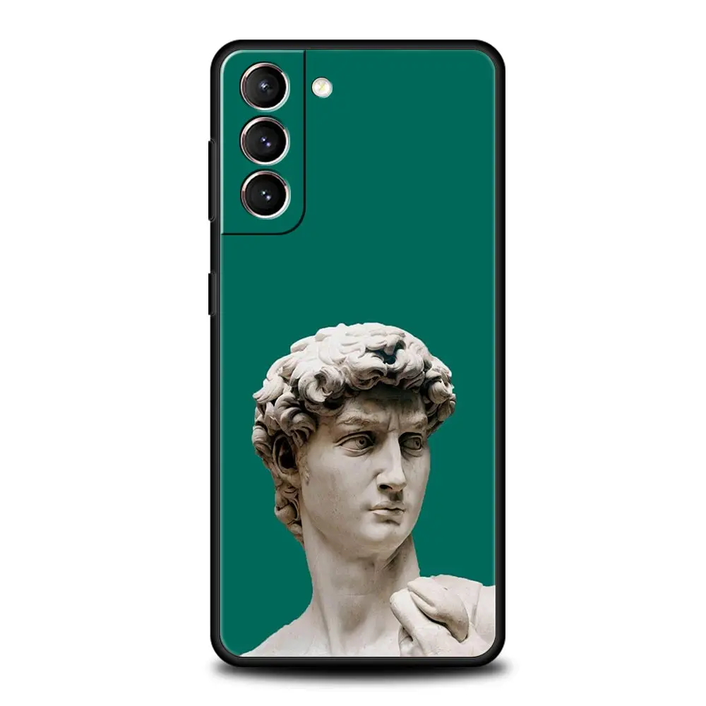 Artistic Oil Painting Phone Case - Mona Lisa & Van Gogh Design