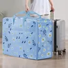 1pcs non-woven zou chrysanthemum storage bag, wide handle, smooth zipper, dustproof and mildew-proof, suitable for clothes, etc 1