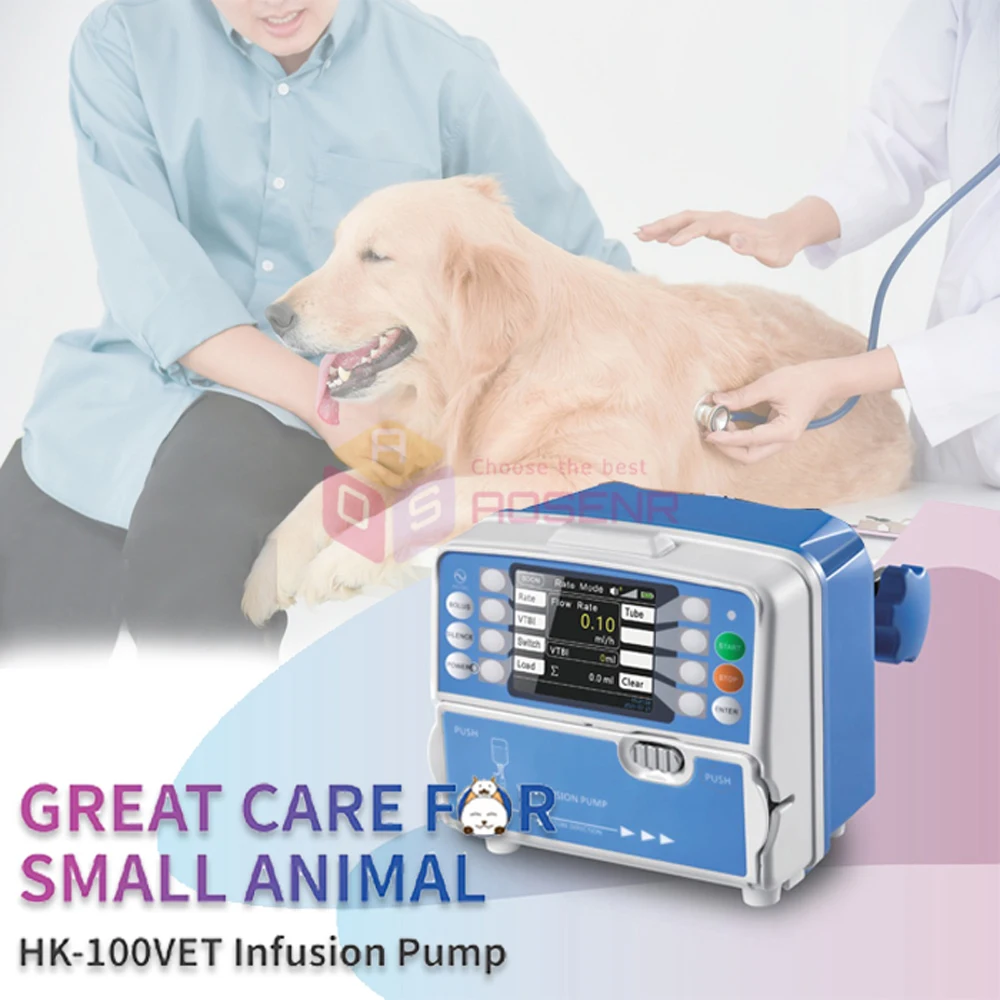 Mini pompe à perfusion électrique portable, équipement hospitalier médical,  écran LCD tactile 3.5, humain et vétérinaire - AliExpress