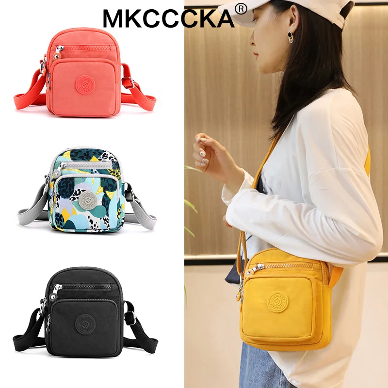 Sac Bandoulière Harajuku Pour Femme - Nylon - Dimensions 33x24x11 Cm - Style Kawaii Avec Pendentif Peluche - Pour École, Voyage