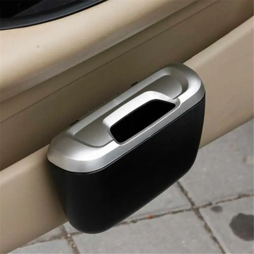 Auto Vehicle Garbage Stowing Tidying Dust Case Interior Accessories Holder Box Rubbish Can