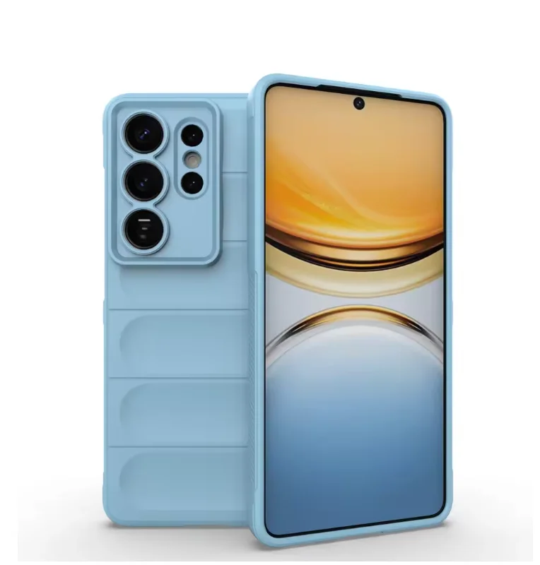 Silicone Soft-Touch Airbag Case with Full Lens Protection and Anti-Drop Cover