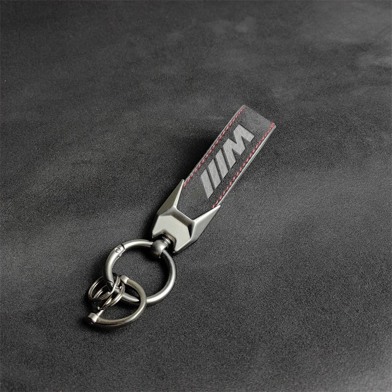 Auto-Schlüsselanhänger aus Wildleder für BMW M E30 E34 E36 E39 E46 E53 E60 E90 E83 F10 F20 F21 F30 F35 M3 M5 X1 X3 X4 X5 X6 X7 Zubehör