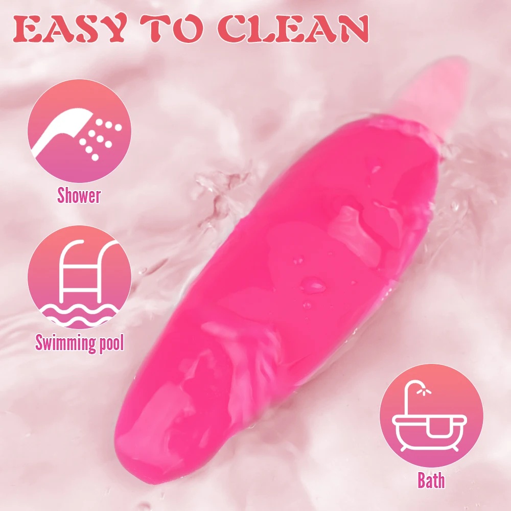 Tongue Licking Clitoris Stimulator for Women Clit Nipples Vibrator Female Masturbator Blowjob Simulation Sex Toy for Couple Game