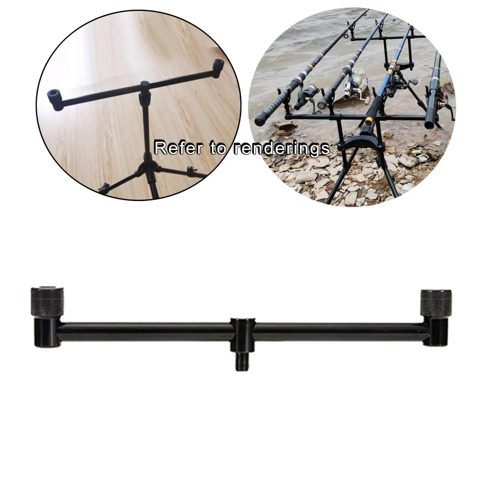 Durable Fishing Fishing Rods Bracket Carp Bite Alarm Accessories Rod Holder Equipment