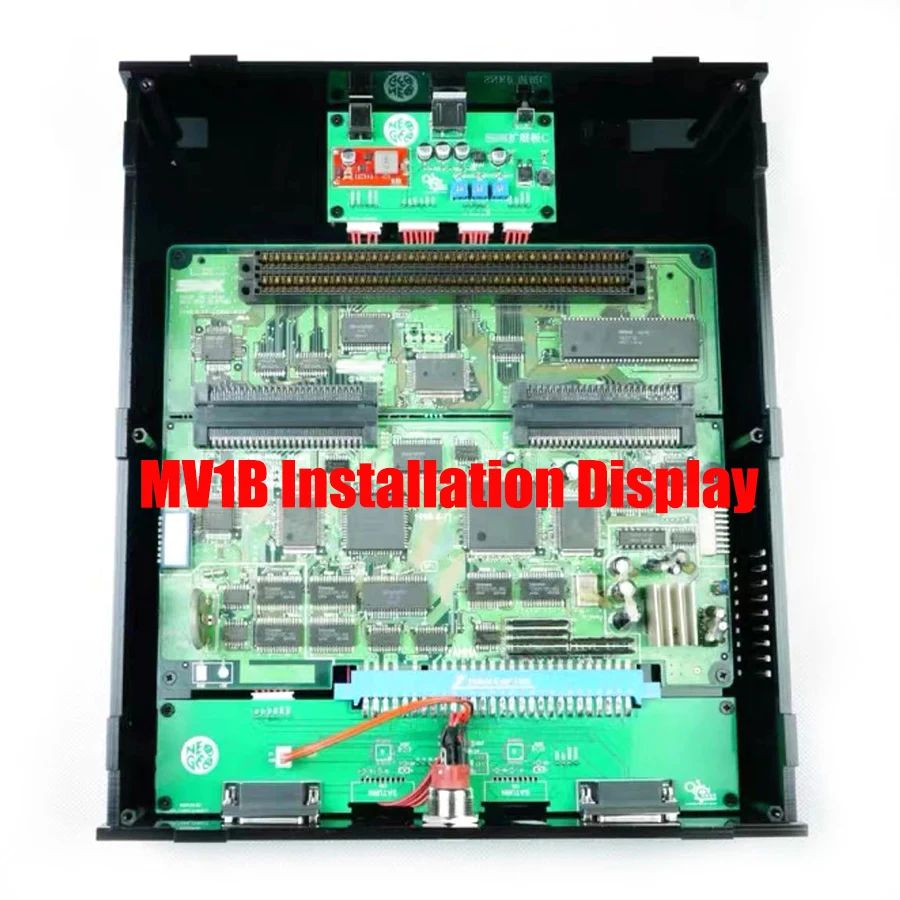 Arcade MV1C / MV1B Transparent / Black Acrylic Cbox Shell NeoGeo