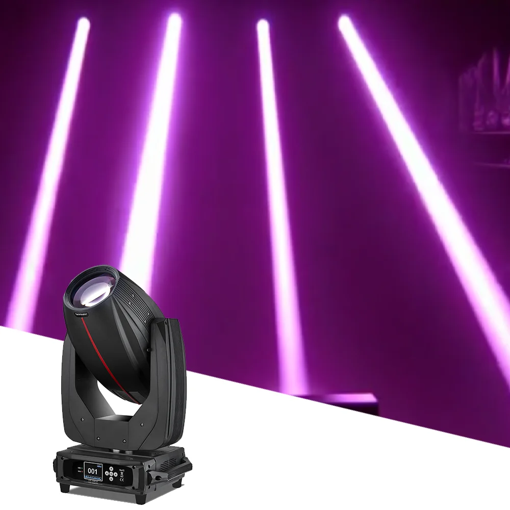 YUER 480W 3IN1 Moving Head Light DMX512 19CH Pattern Stroe Zoom For DJ Disco Stage Wedding Bar MV Music Party Nightclub Concert