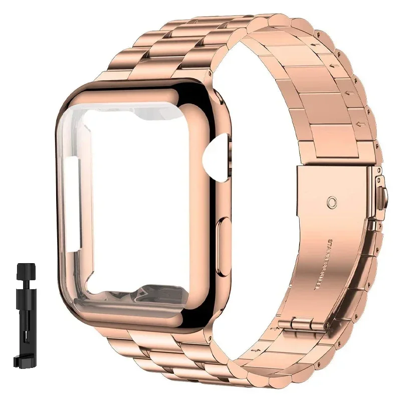 Premium Stainless Steel Band with Case