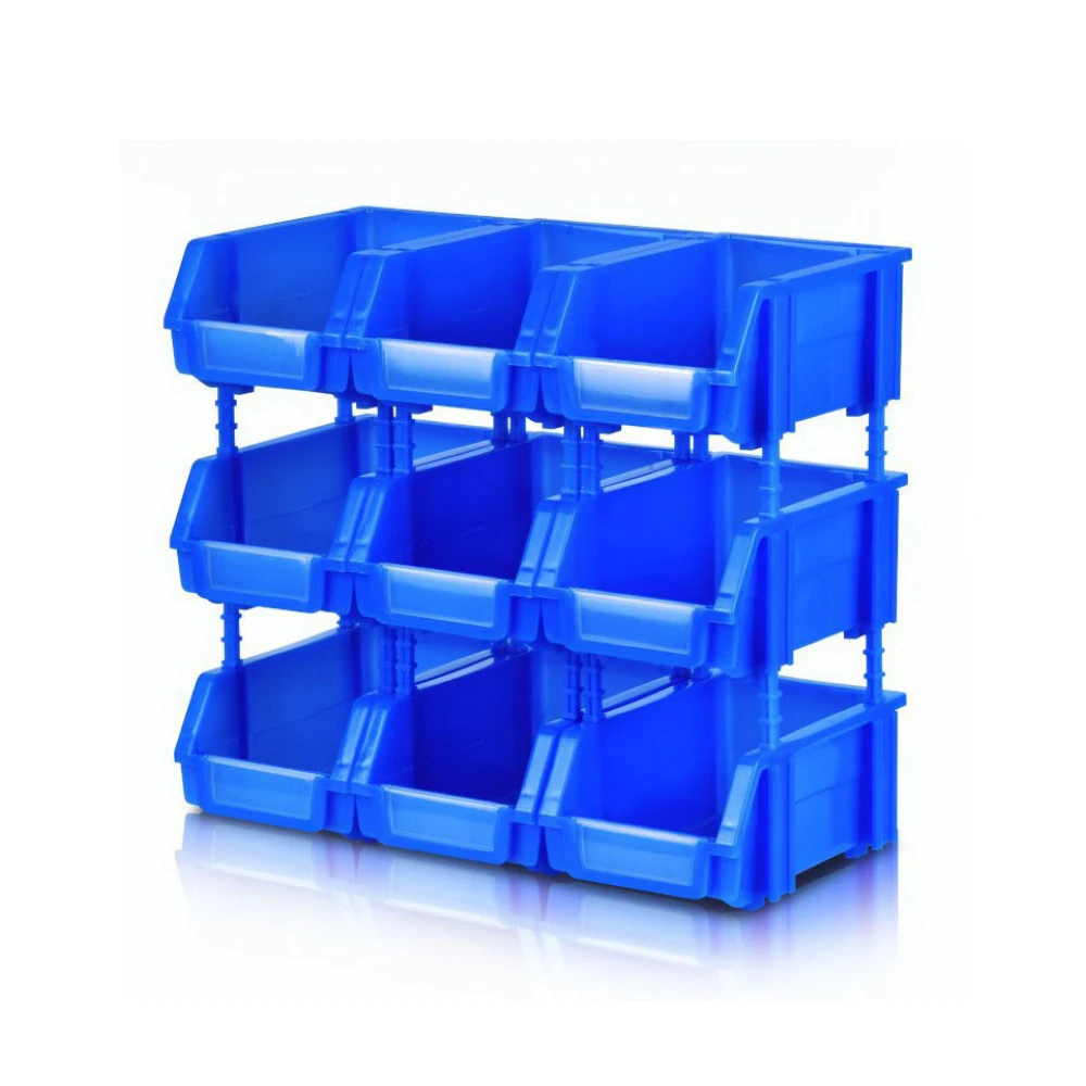 

9pcs 180x110x80mm Tool Organiser Box Bin Storage Rack Shelving Garage Storage Rack Workshop Thickened Components Box