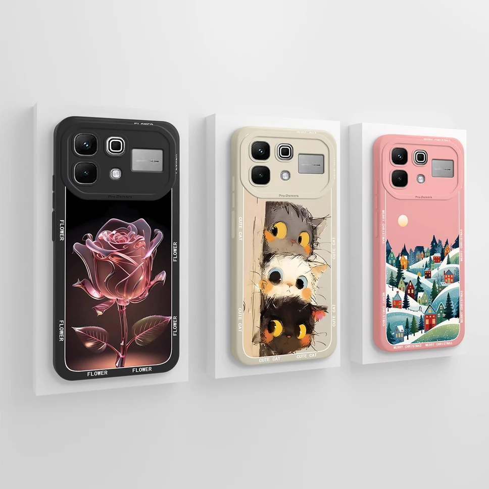 Cute Strawberry Silicone Protective Back Cover Case