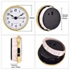 70MM Quartz Clock Inserts Movement Mechanism Replacement With A Back Cover Roman Arabic Numerals Home Decoration 5