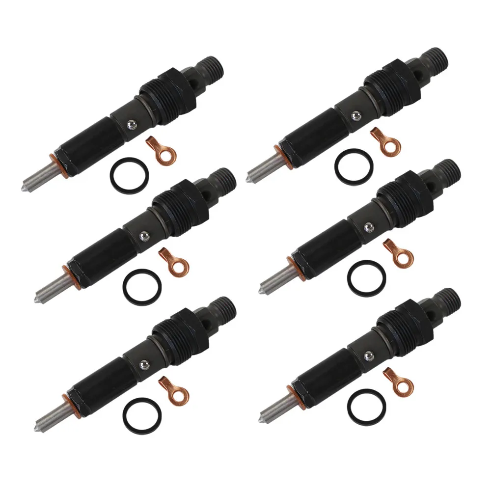 

6Pcs Fuel Injectors 3283562 KDAL59P6 for Cummins 5.9L Nozzle Holder p7100 With 3 Months Warranty